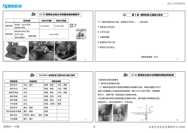 视频09&mdash;10集2025一建机电实务破题第94&mdash;115题（可打印版）_2026年一级建造师_2026年一建机电_2025年一建机电SVIP_03-习题精析✿实战特训✿模考通关_讲义