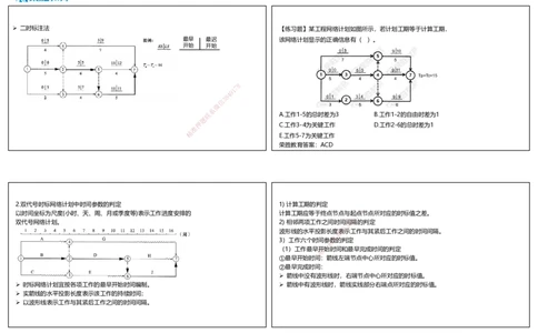 视频31&mdash;33集4.3工程网络计划技术2（可打印版）_2026年一级建造师_2026年一建管理_2025年一建管理SVIP_02-基础精讲✿高端面授✿深度强化_13-管理《教材精讲班》大微RS_讲义