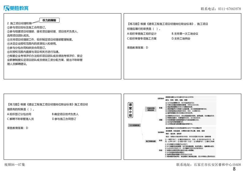 （新教材）视频06&mdash;07集1.2工程项目管理组织与项目经理（可打印版）_2026年一级建造师_2026年一建管理_2025年一建管理SVIP_02-基础精讲✿高端面授✿深度强化_讲义