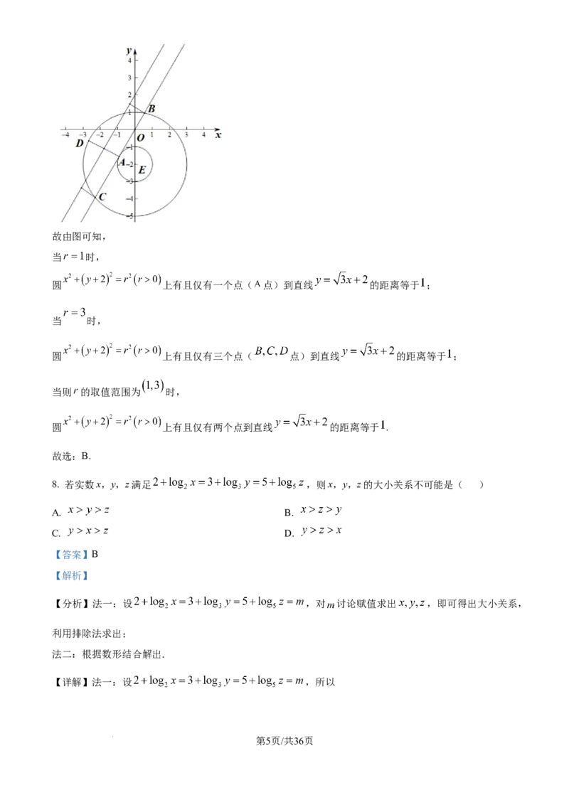 2025年高考数学试卷（全国Ⅰ卷）（解析卷）_历年高考真题合集_数学历年高考真题_新&middot;Word版2008-2025&middot;高考数学真题_数学（按年份分类）2008-2025_2025&middot;高考数学真题