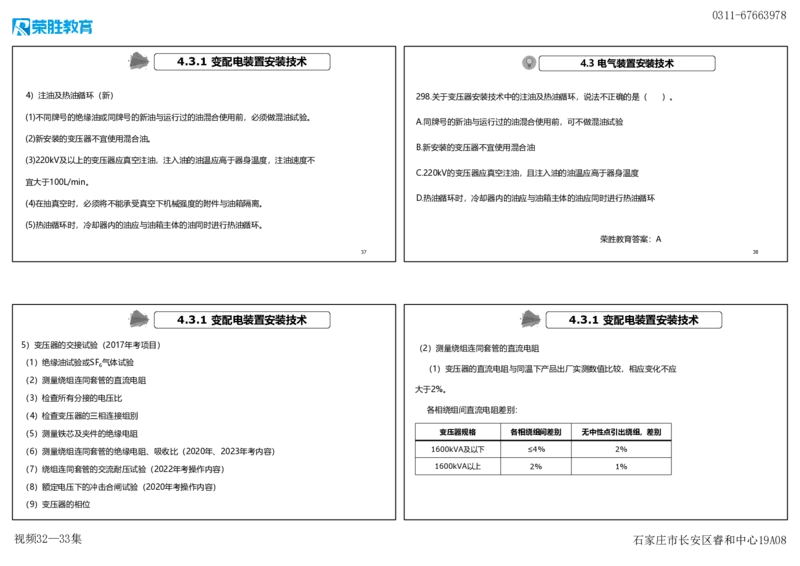 视频32&mdash;33集2025一建机电实务破题第295&mdash;305题（可打印版）_2026年一级建造师_2026年一建机电_2025年一建机电SVIP_03-习题精析✿实战特训✿模考通关_讲义
