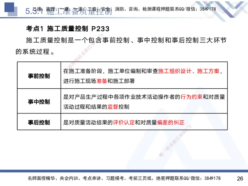 04.2025黄雨诗-核心考点精析-管理4_2026年一级建造师_2026年一建管理_2025年一建管理SVIP_02-基础精讲✿高端面授✿深度强化_11-管理《核心考点精析》黄雨诗HX_讲义