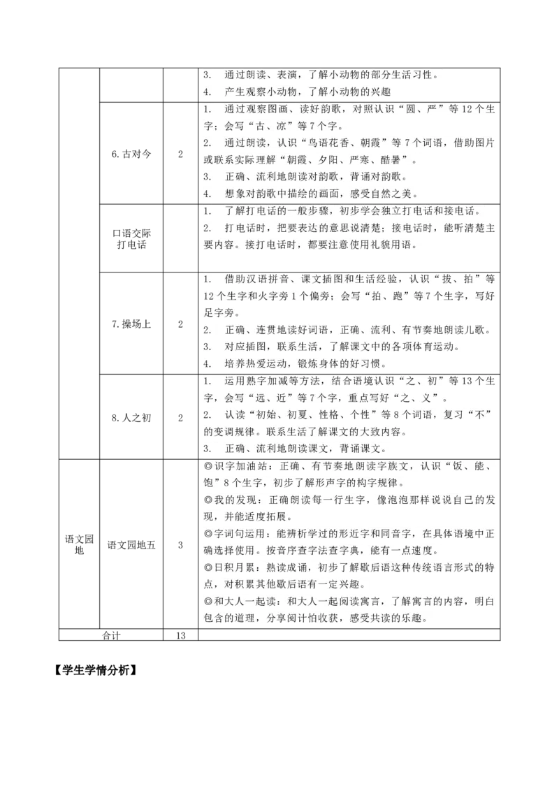 第五单元（单元解读）-（统编版）_一年级语文下册（统编版）_老课标资料_单元解读
