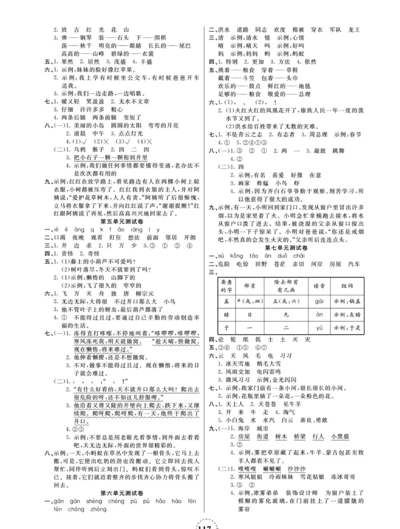 《夺冠新课堂》语文2年级上册（RJ）_二年级上下册资料_小学二年级学习资料-25年更新版_2-01、小学二年级语文上册_2-1-2、练习题、作业、试题、试卷_电子册类