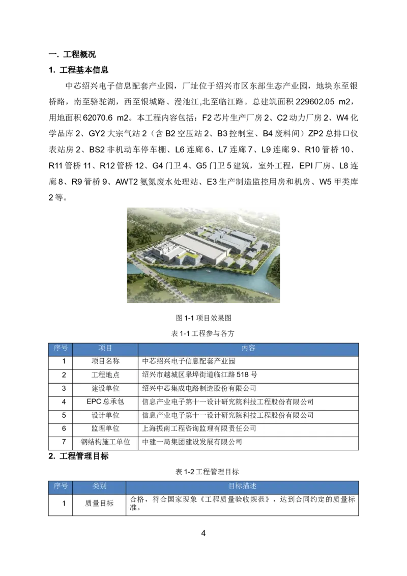 钢结构安装专项施工方案_2021-2023年优秀施组方案_施工方案_绍兴中芯集成电路-钢结构安装专项施工方案_1-施工方案