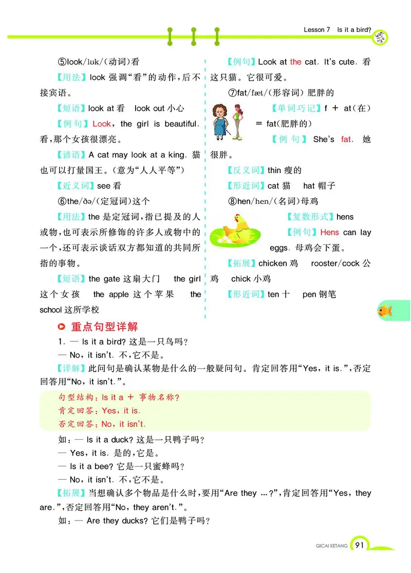 《教材全解》英语3年级上册（KP）_三年级上下册资料_小学三年级学习资料-25年更新版_3-05、小学三年级英语上册_3-5-1、知识点、测试卷、电子书_科普版