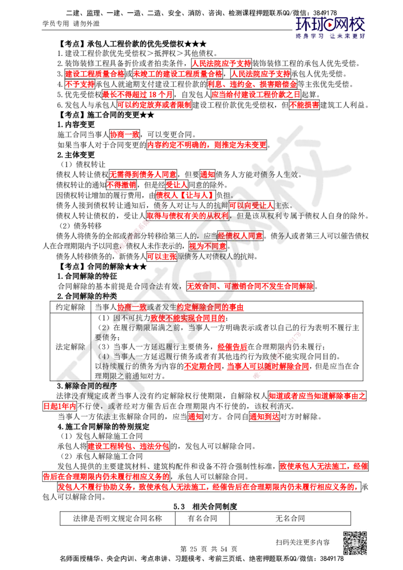 04.2025一建法规直播密训（全）_2026年一级建造师_2026年一建法规_2025年一建法规SVIP_04-冲刺串讲✿考点强化✿小灶集训_16-法规《直播密训班》安国庆HQ_讲义