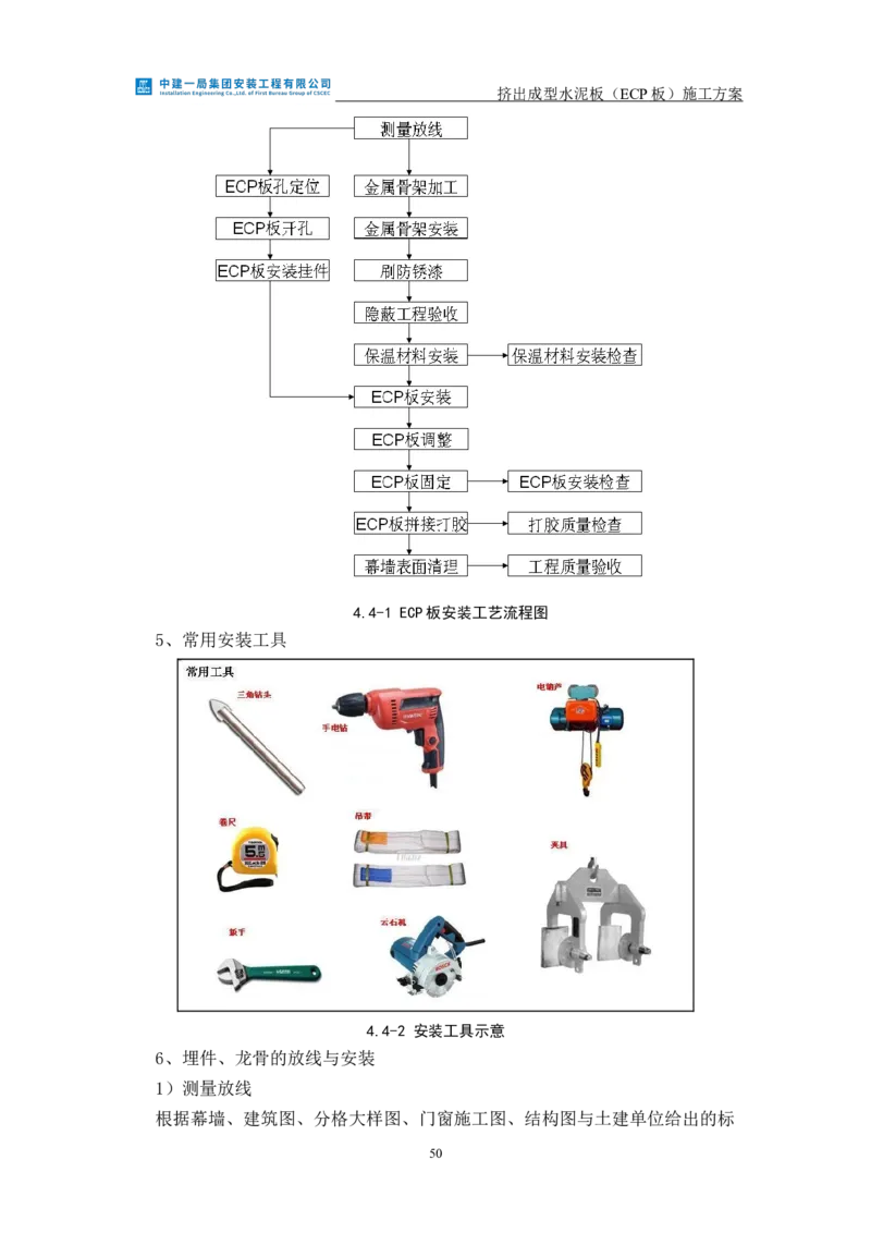 挤出成型水泥板（ECP板）专项施工方案_2021-2023年优秀施组方案_施工方案_方案22-香山商务中心挤出成型水泥板（ECP板）专项施工方案_2、正文