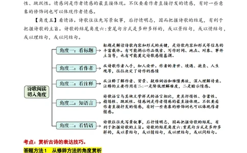 第三专题赠友送别诗小学语文古诗词专项训练（学生版)-13页_一年级语文下册（统编版）_古诗词_2024年秋季念念不忘版