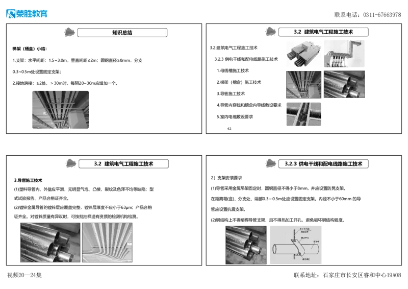 视频20&mdash;24集3.2建筑电气工程施工技术（可打印版）_2026年一级建造师_2026年一建机电_2025年一建机电SVIP_02-基础精讲✿高端面授✿深度强化_讲义