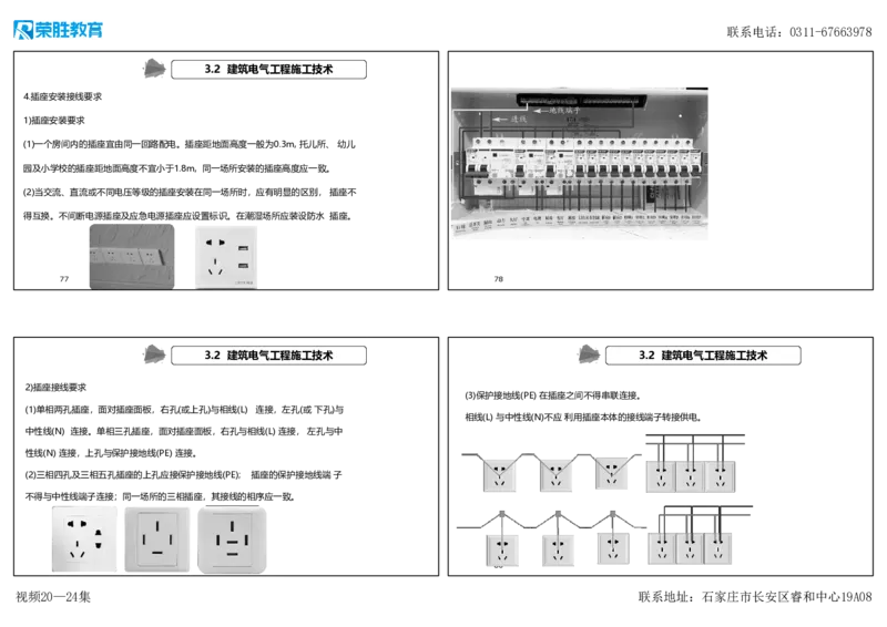 视频20&mdash;24集3.2建筑电气工程施工技术（可打印版）_2026年一级建造师_2026年一建机电_2025年一建机电SVIP_02-基础精讲✿高端面授✿深度强化_讲义