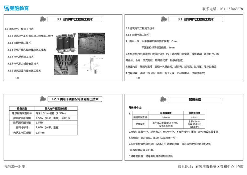 视频20&mdash;24集3.2建筑电气工程施工技术（可打印版）_2026年一级建造师_2026年一建机电_2025年一建机电SVIP_02-基础精讲✿高端面授✿深度强化_讲义