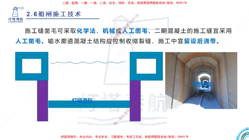 精讲40-2.6船闸（2）_2026年一级建造师_2026年一建港航_2025年一建港航SVIP_02-基础精讲✿高端面授✿深度强化_05-港航《自营系列课》灯塔SMR_通关精讲班