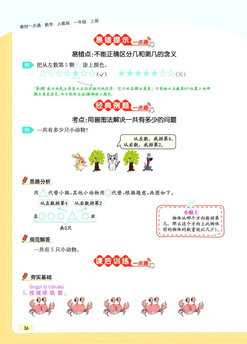 《教材一点通》数学1年级上册（RJ）_一年级上下册资料_小学一年级学习资料-25年更新版_1-03、小学一年级数学上册_人教版_10、电子书籍