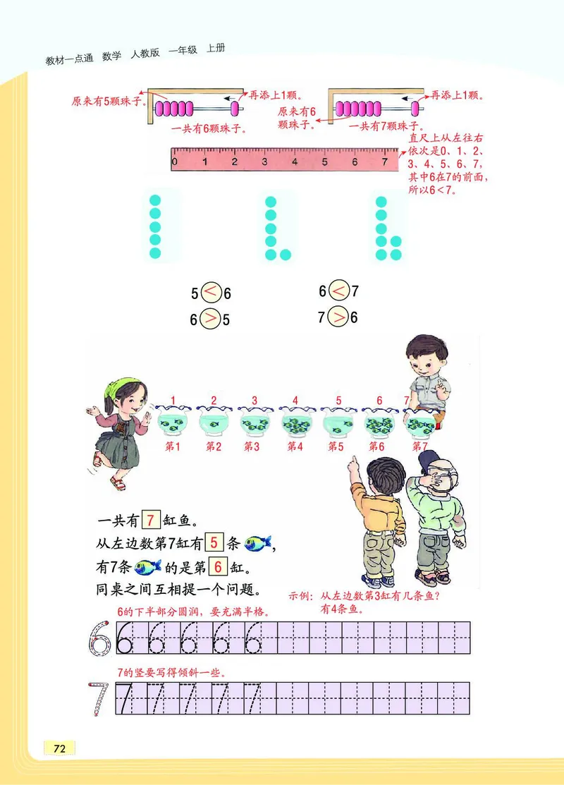 《教材一点通》数学1年级上册（RJ）_一年级上下册资料_小学一年级学习资料-25年更新版_1-03、小学一年级数学上册_人教版_10、电子书籍
