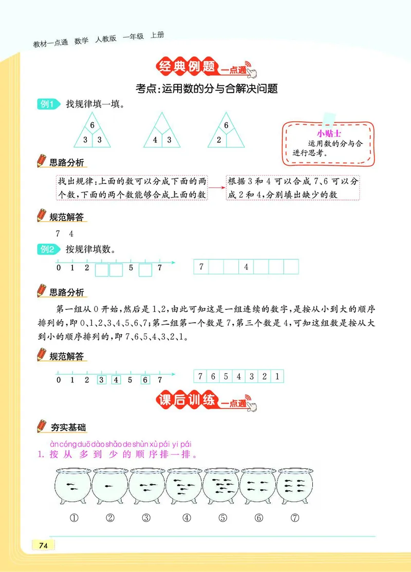 《教材一点通》数学1年级上册（RJ）_一年级上下册资料_小学一年级学习资料-25年更新版_1-03、小学一年级数学上册_人教版_10、电子书籍