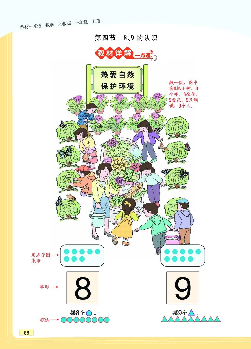《教材一点通》数学1年级上册（RJ）_一年级上下册资料_小学一年级学习资料-25年更新版_1-03、小学一年级数学上册_人教版_10、电子书籍