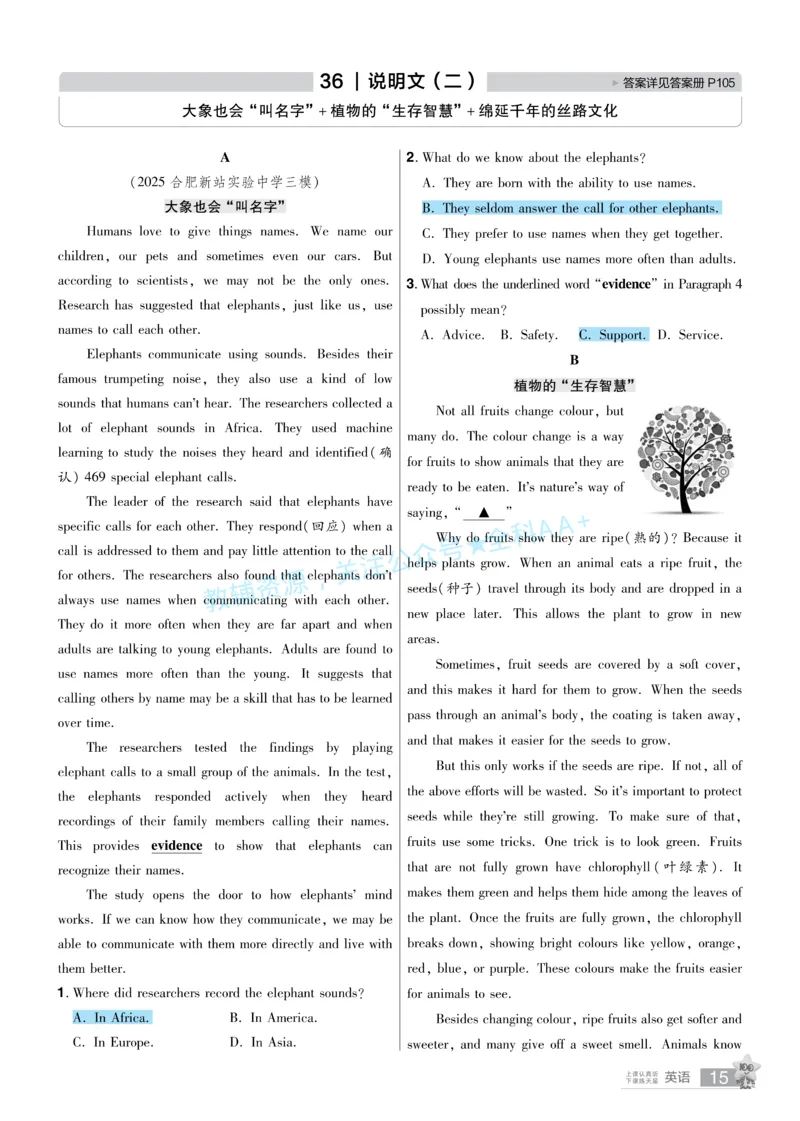 2026《中考英语45套》安徽提分小卷答案_2026《中考》数学、英语、物理+化学安徽、河北、河南、山西、辽宁、湖北_2026《中考英语45套》全国地方版_2026《中考英语45套》安徽