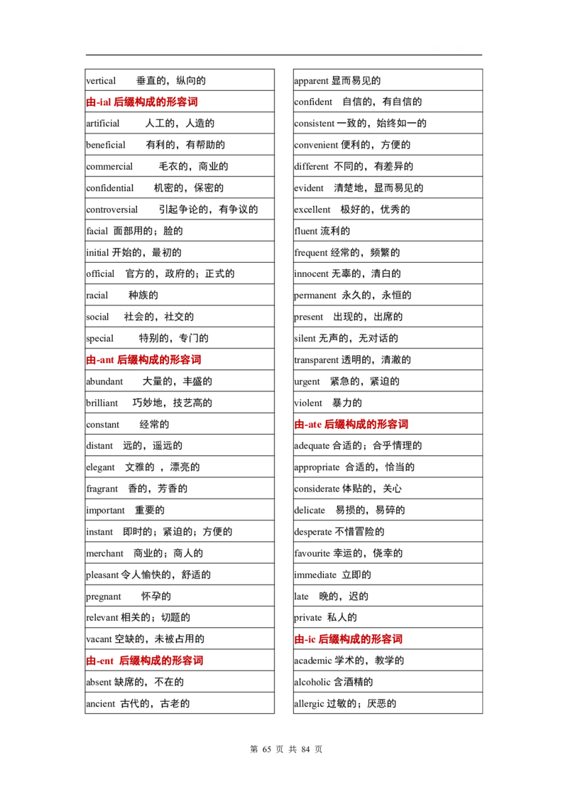 英语03高考英语单词3500分类记忆表格_S054高中英语备考必备学习资料包