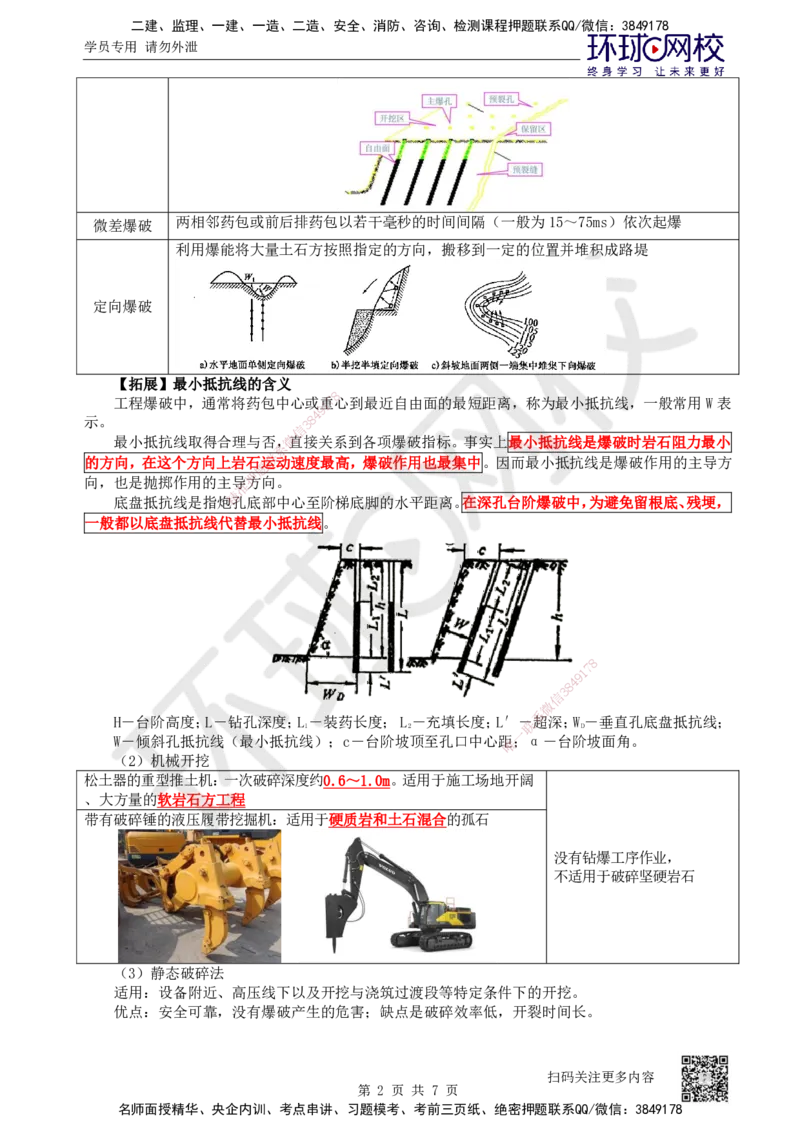 04.第4讲-11挖方路基施工-石质路堑_2026年一级建造师_2026年一建公路_2025年一建公路SVIP_02-基础精讲✿高端面授✿深度强化_09-公路《备考指导班》吴然、安国庆HQ_安国庆