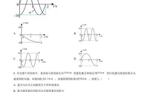 2025年高考物理试卷（陕晋青宁卷）（空白卷）_物理历年高考真题_新&middot;Word版2008-2025&middot;高考物理真题_物理（按年份分类）2008-2025_2025&middot;高考物理真题
