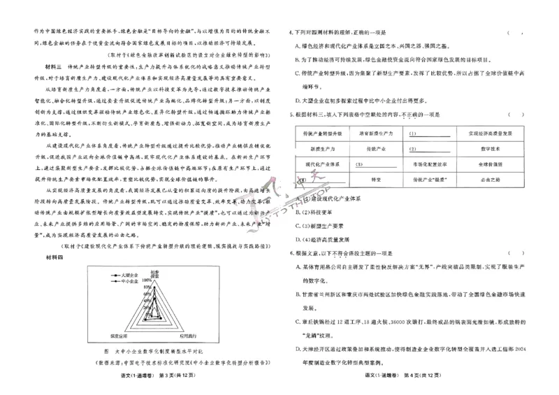 2025《一飞冲天&bull;高考抢分卷》语文_2025高中教辅（后续还会更新新习题试卷）_《一飞冲天高考抢分卷》2025版