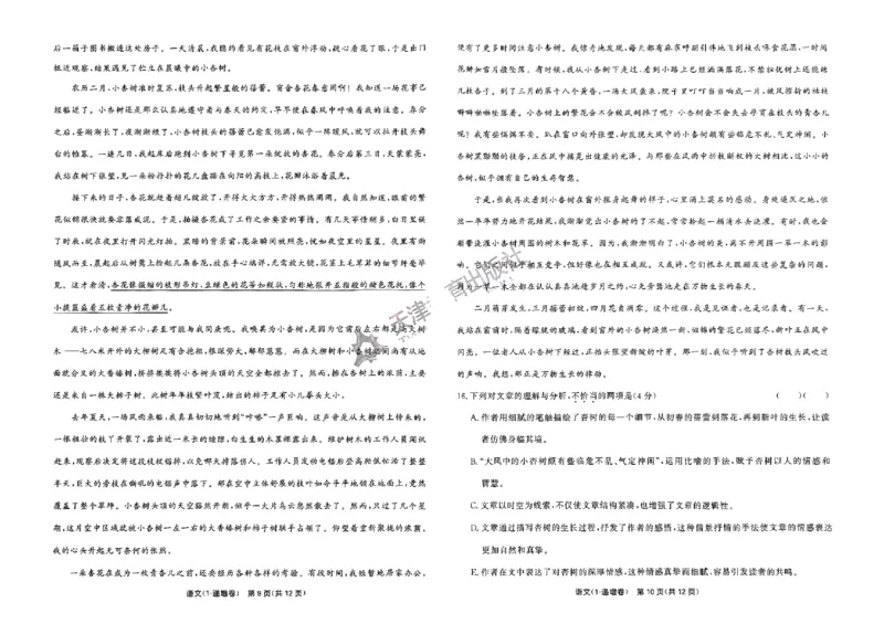 2025《一飞冲天&bull;高考抢分卷》语文_2025高中教辅（后续还会更新新习题试卷）_《一飞冲天高考抢分卷》2025版