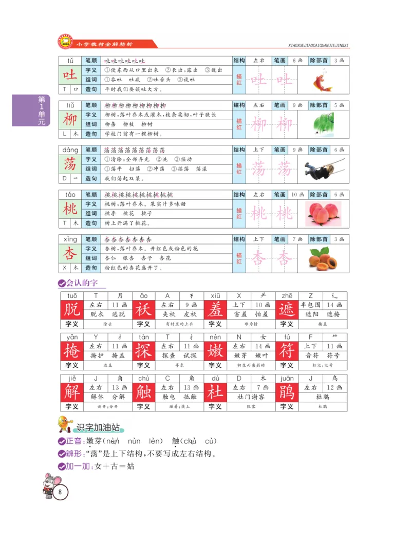 《教材全解精析》语文2年级下册（RJ）_二年级上下册资料_小学二年级学习资料-25年更新版_2-02、小学二年级语文下册_2-2-2、练习题、作业、试题、试卷_电子册类_教材解读