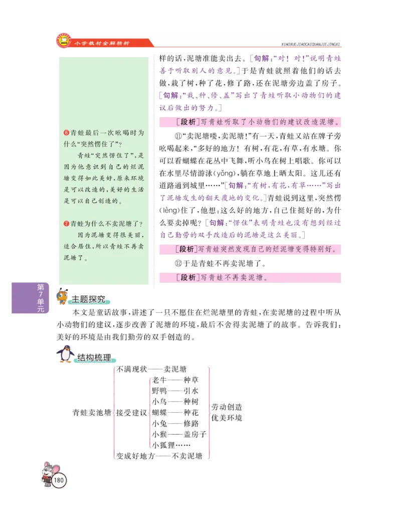 《教材全解精析》语文2年级下册（RJ）_二年级上下册资料_小学二年级学习资料-25年更新版_2-02、小学二年级语文下册_2-2-2、练习题、作业、试题、试卷_电子册类_教材解读