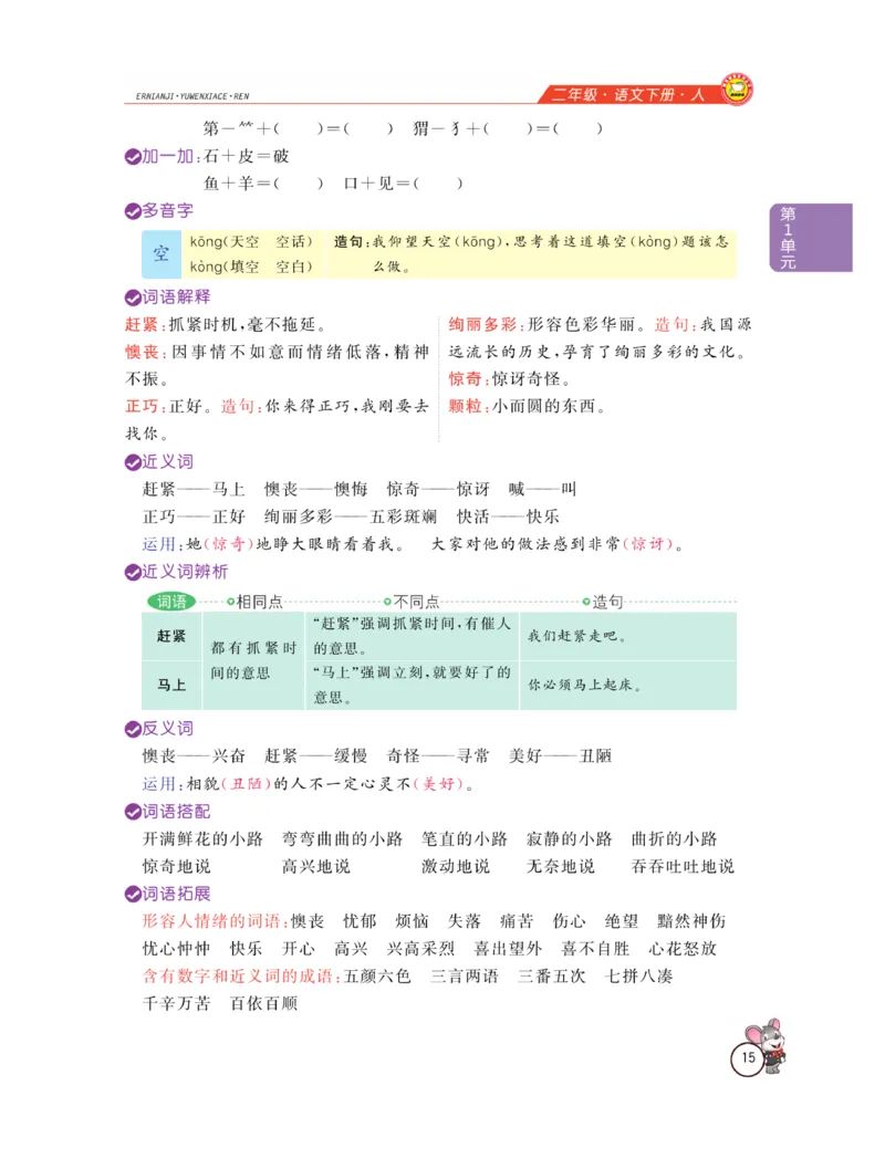 《教材全解精析》语文2年级下册（RJ）_二年级上下册资料_小学二年级学习资料-25年更新版_2-02、小学二年级语文下册_2-2-2、练习题、作业、试题、试卷_电子册类_教材解读