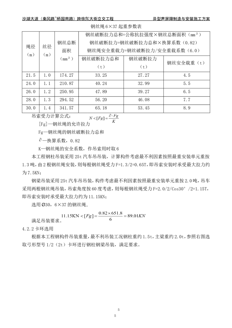 沙湖大道异型声屏障制造与安装施工方案_2021-2023年优秀施组方案_施工方案_方案09-沙湖大道项目异型声屏障制造与安装施工方案