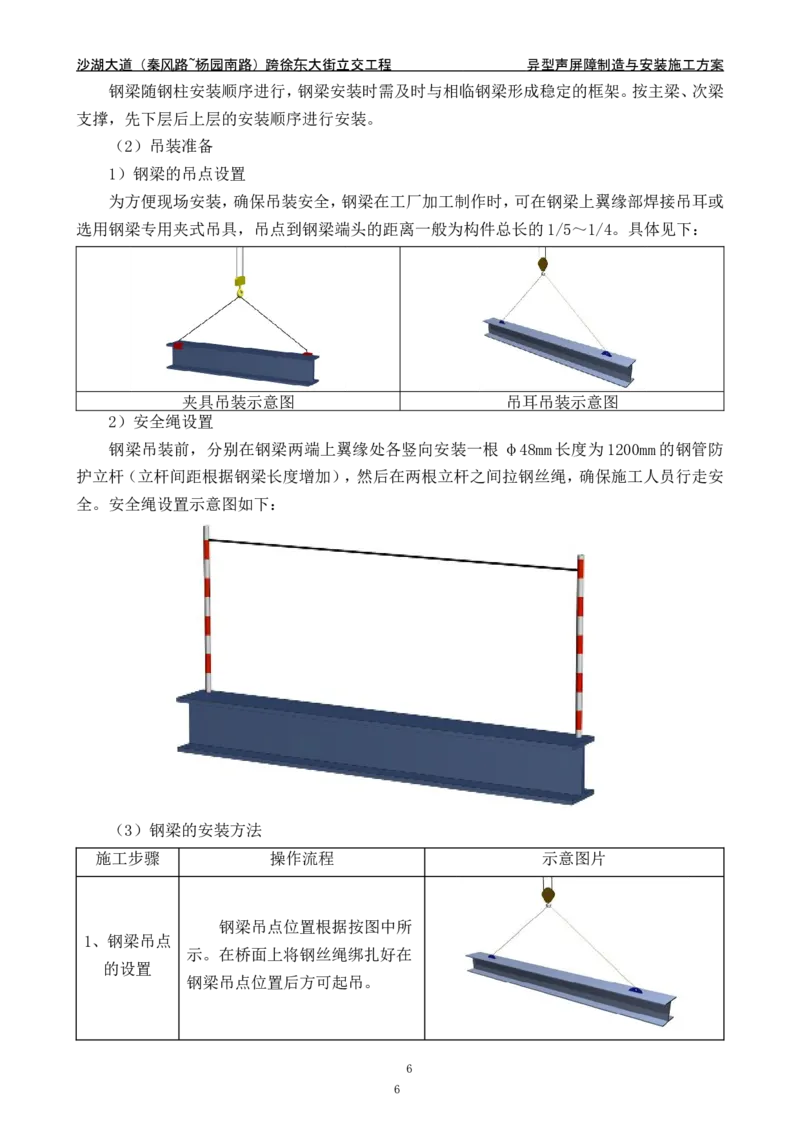 沙湖大道异型声屏障制造与安装施工方案_2021-2023年优秀施组方案_施工方案_方案09-沙湖大道项目异型声屏障制造与安装施工方案