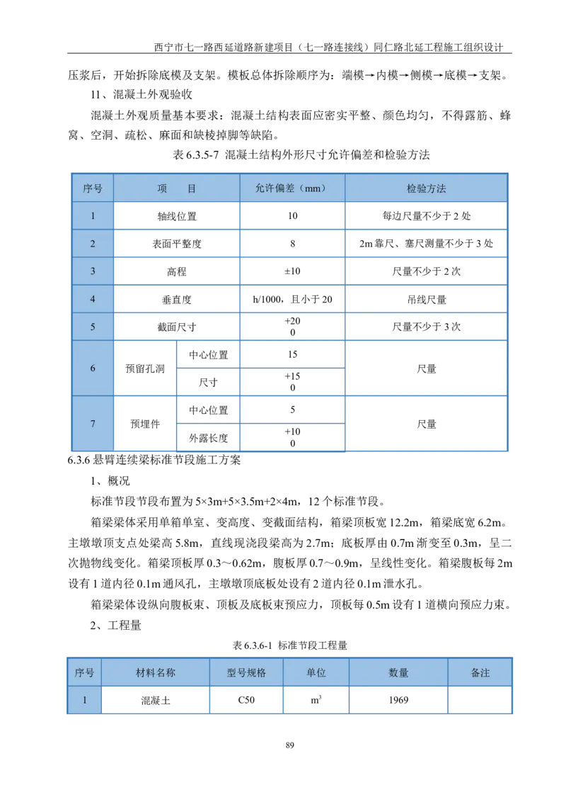 西宁市七一路西延道路新建项目（七一路连接线）同仁路北延工程施工组织设计_2021-2023年优秀施组方案_施工组织设计_001施工组织设计