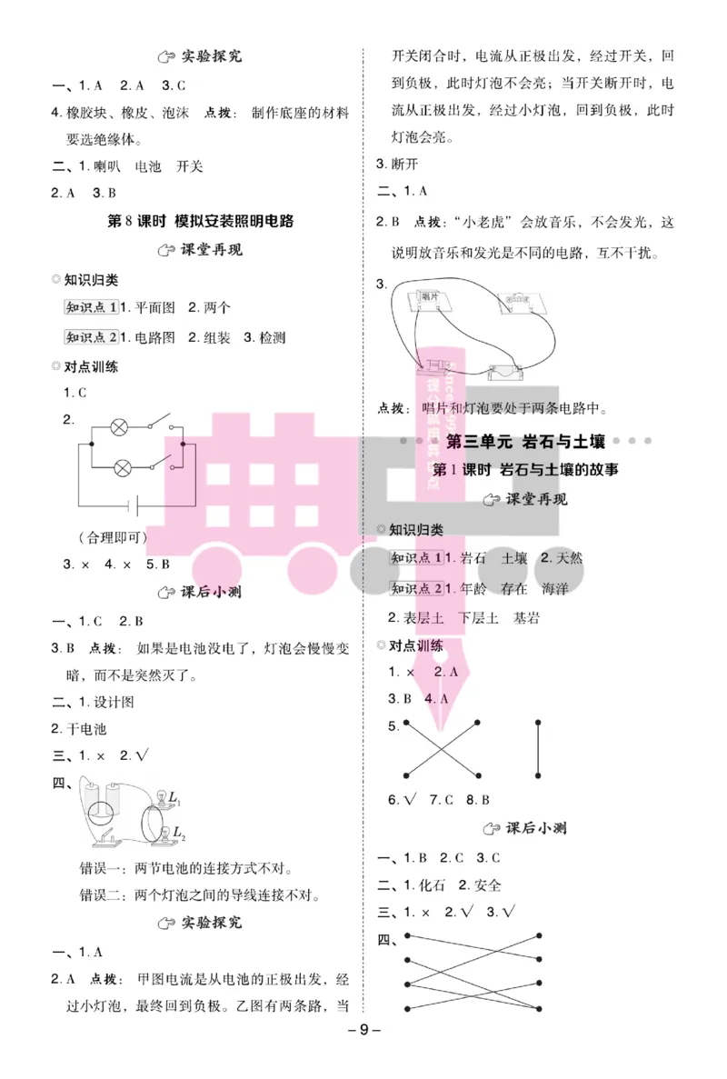 23春典中点四年级科学下(JK版)_2024年人教版小学数学一二三四五六年级上册下册期中期末试a0747_小学全科《同步练习+精品试卷》打包下载（1-6年级单元月考期中期末试卷）_小学科学