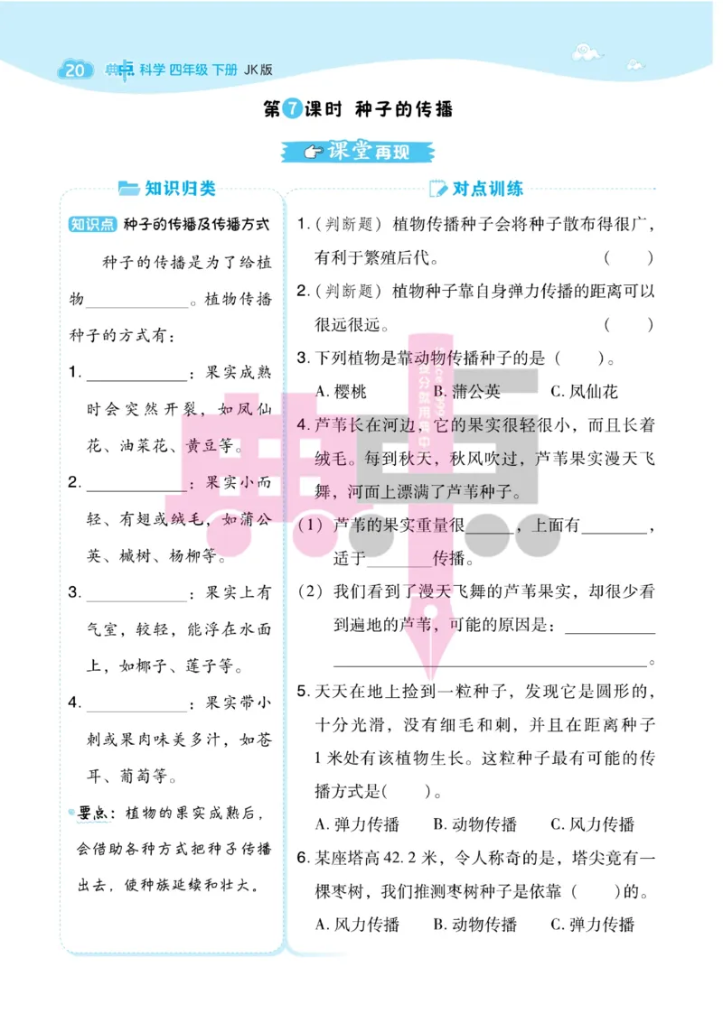 23春典中点四年级科学下(JK版)_2024年人教版小学数学一二三四五六年级上册下册期中期末试a0747_小学全科《同步练习+精品试卷》打包下载（1-6年级单元月考期中期末试卷）_小学科学