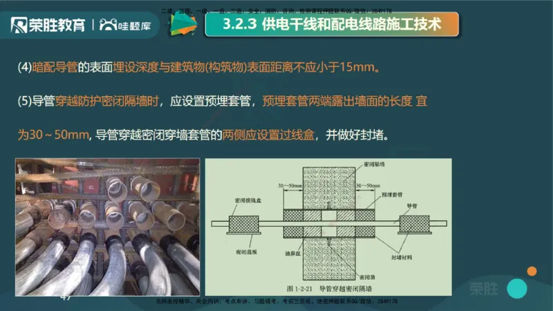 视频20&mdash;24集3.2建筑电气工程施工技术（PPT版）_2026年一级建造师_2026年一建机电_2025年一建机电SVIP_02-基础精讲✿高端面授✿深度强化_12-机电《教材精讲班》王峰RS推荐