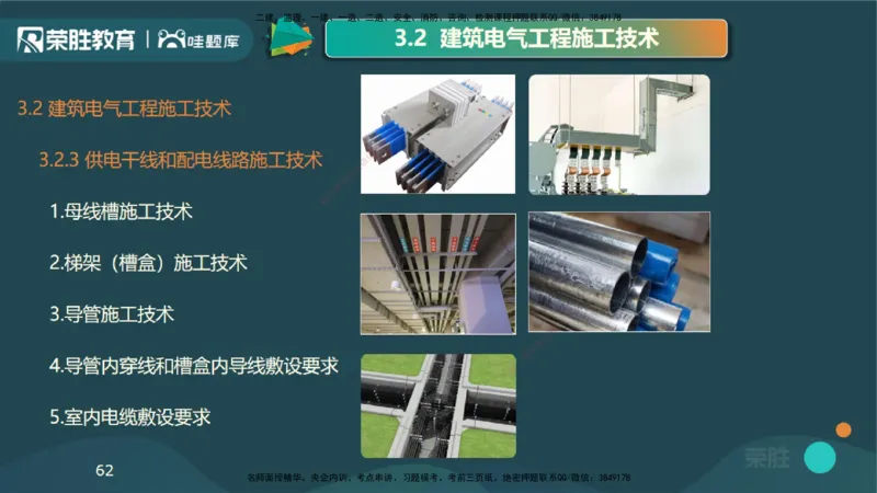 视频20&mdash;24集3.2建筑电气工程施工技术（PPT版）_2026年一级建造师_2026年一建机电_2025年一建机电SVIP_02-基础精讲✿高端面授✿深度强化_12-机电《教材精讲班》王峰RS推荐