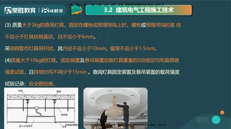 视频20&mdash;24集3.2建筑电气工程施工技术（PPT版）_2026年一级建造师_2026年一建机电_2025年一建机电SVIP_02-基础精讲✿高端面授✿深度强化_12-机电《教材精讲班》王峰RS推荐