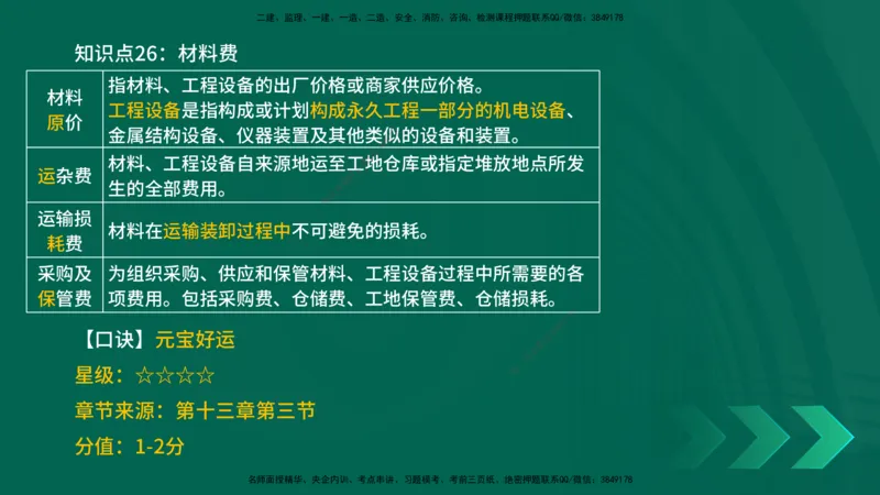 2025一建《工程经济》口诀妙记在线版_2026年一级建造师_2026年一建经济_2025年一建经济SVIP_02-基础精讲✿高端面授✿深度强化_58-经济《口诀妙记班》刘老师YL