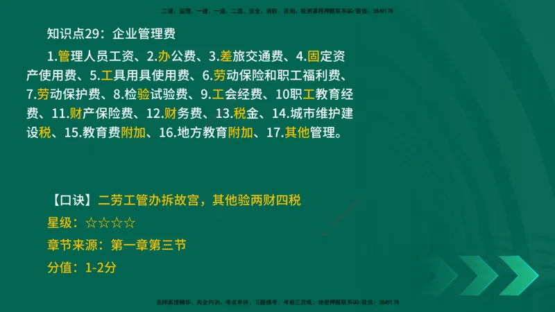 2025一建《工程经济》口诀妙记在线版_2026年一级建造师_2026年一建经济_2025年一建经济SVIP_02-基础精讲✿高端面授✿深度强化_58-经济《口诀妙记班》刘老师YL