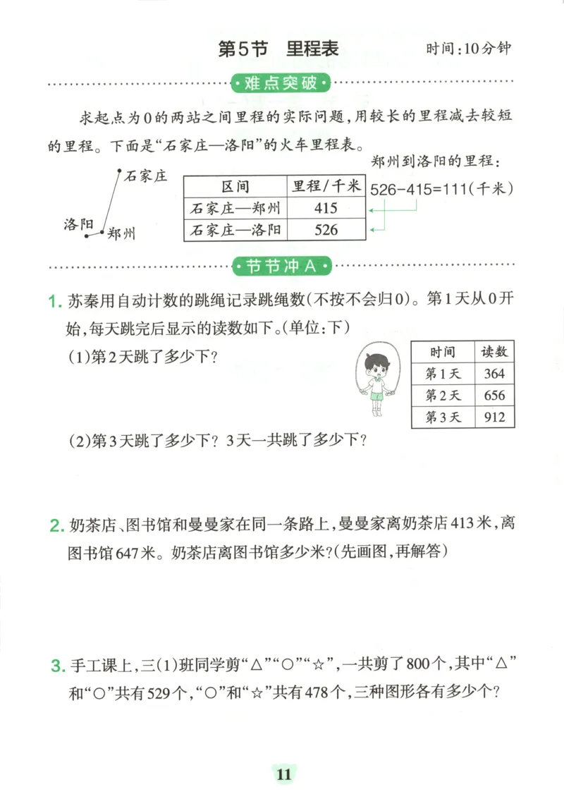 25秋《学霸冲A卷》3年级上册数学北师大提优训练_25秋《小学学霸冲A卷》数学北师大1-6_小学学霸冲A卷数学BS3上