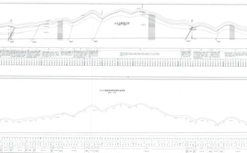 附图5（隧道纵断面图）_2021-2023年优秀施组方案_施工组织设计_施组11-新余环城路项目施工组织设计_附图