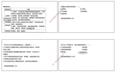 视频03&mdash;04集1.2建设工程物权制度1（可打印版）_2026年一建法规_2025年一建法规SVIP_02-基础精讲✿高端面授✿深度强化_12-法规《教材精讲班》桂林RS_讲义