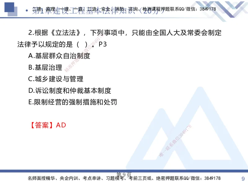 考点冲刺串讲&mdash;&mdash;讲义合集_2026年一建法规_2025年一建法规SVIP_04-冲刺串讲✿考点强化✿小灶集训_32-法规《考点冲刺串讲》游霄HX_讲义