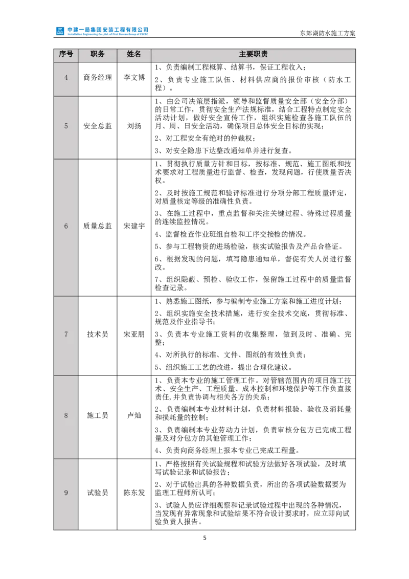 防水施工方案_2021-2023年优秀施组方案_施工方案_方案24-庆阳市海绵城市试点建设项目东郊湖建设工程防水施工方案_2、正文