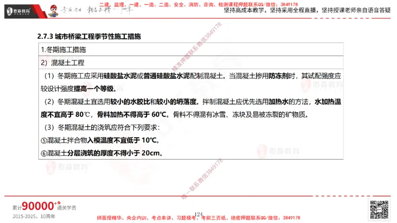 2025.3.30佑森教育林子婷授课一建市政实务《城市桥梁工程（二）》专用讲义，版权所有，侵权必究-黑白版_2026年一级建造师_2026年一建市政_2025年一建市政SVIP