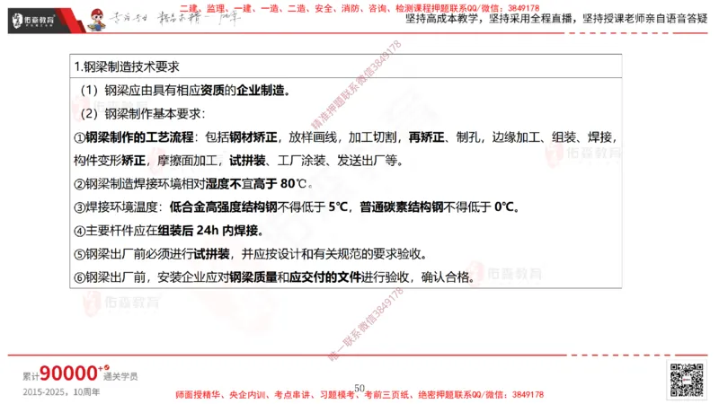 2025.3.30佑森教育林子婷授课一建市政实务《城市桥梁工程（二）》专用讲义，版权所有，侵权必究-黑白版_2026年一级建造师_2026年一建市政_2025年一建市政SVIP