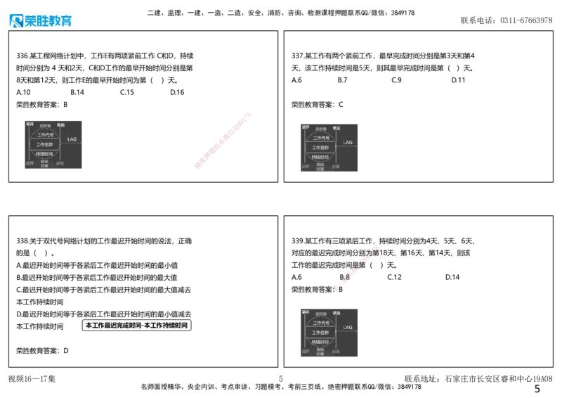 视频16&mdash;17集2025一建项目管理破题第321&mdash;354题（可打印版）_2026年一级建造师_2026年一建管理_2025年一建管理SVIP_03-习题精析✿实战特训✿模考通关_14-管理《破题提升班》大微RS