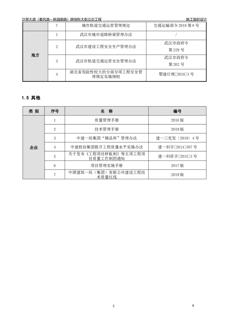 沙湖大道项目施工组织设计_2021-2023年优秀施组方案_施工组织设计_施组06-沙湖大道项目施工组织设计