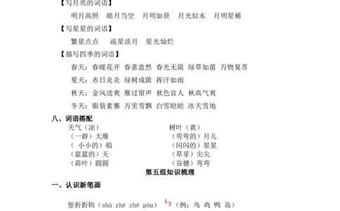 部编一年级上册语文知识点归纳_一年级语文上册（统编版）_老课标资料_知识总结